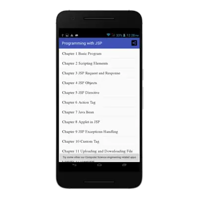 Programming with JSP android App screenshot 11