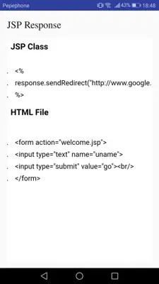 Programming with JSP android App screenshot 4